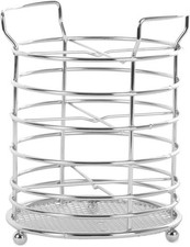 Chrome Wire Cutlery Holder  