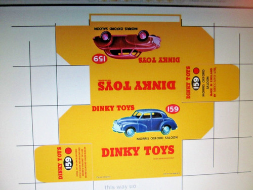 Repro replica box - box, for