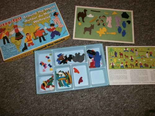 Fuzzy felt around the world - fuzzy-felt,