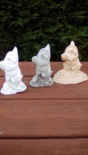 Latex mould of a gnome.