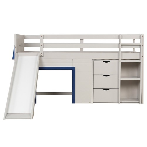 Single size pine wood loft - single,