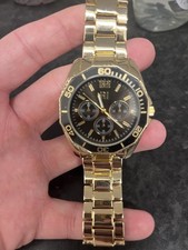 River Island Gold R1 Watch
