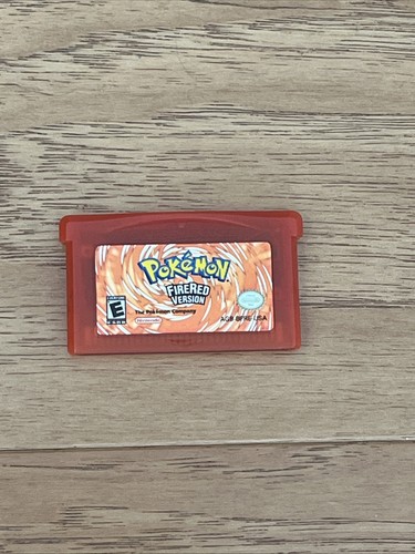 Pokémon fire red version game - fire,