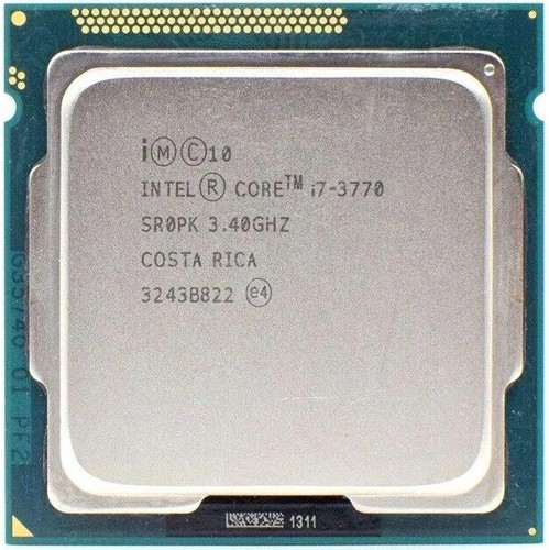 Intel core 3770 - core, ghz