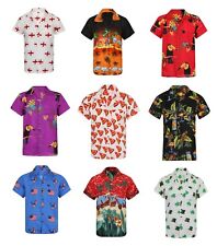 HAWAIIAN SHIRT MENS PALM TREE