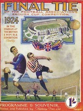 FA CUP FINAL 1924 REPRINT