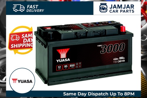 Yuasa car battery ybx3019 12v - battery,