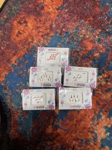 Pack fancy bindi forehead - pack,