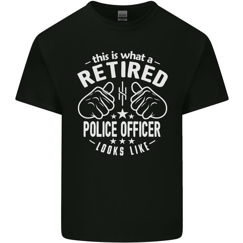Retired police officer - police, looks