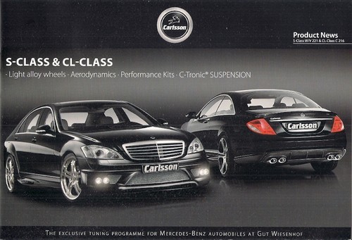 Carlsson mercedes benz class - mercedes-benz, s-class