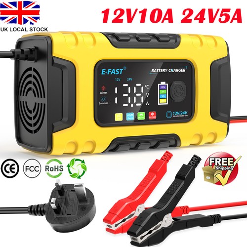 Car battery charger 12v 24v - car,