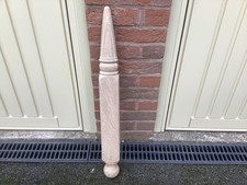 Roof Finial Solid Oak. New