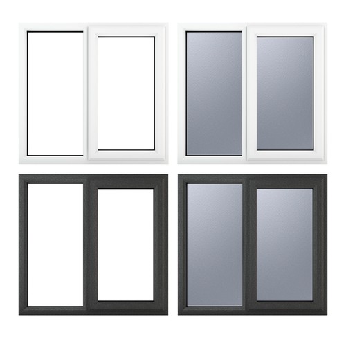 Pvc double glazed - double,