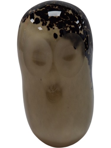 Wedgwood glass owl figurine - glass,