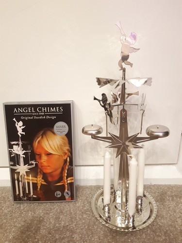 Swedish christmas angel chimes - christmas,