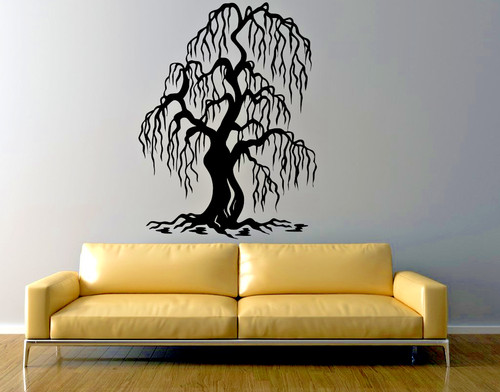 Weeping willow tree creepy - weeping,