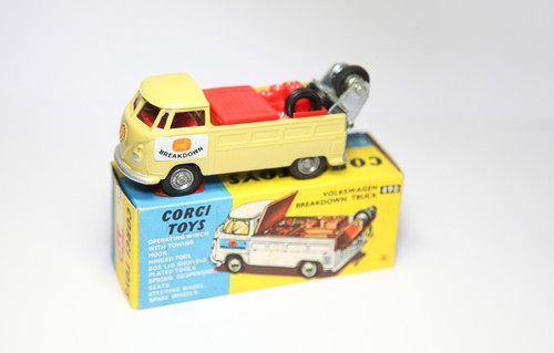 Corgi 490 volkswagen breakdown - volkswagen,