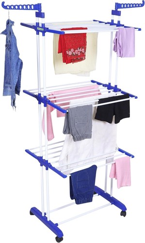 Clothes airer drying - clothes,