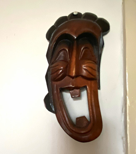 Carved wooden tribal - wooden,