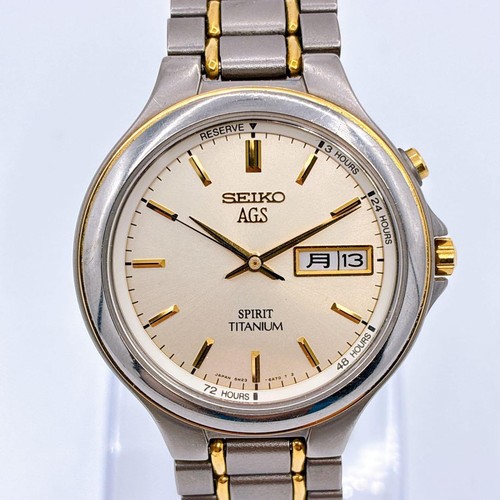 Seiko spirit ags - spirit, titanium