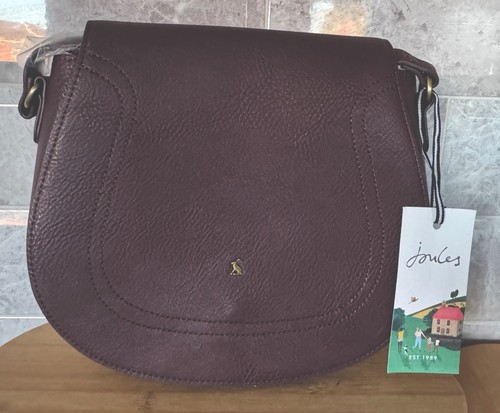 Joules burgundy shoulder bag - joules,