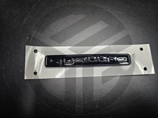 AUDI (9cm) QUATTRO Tailgate BADGE Rear Boot Rings Emblem Gloss Black