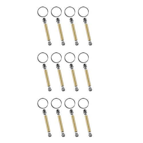 12pcs woodturning keychain - 12pcs,