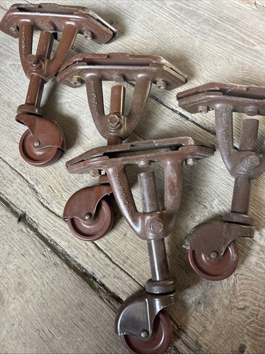 Antique castors industrial - castors,