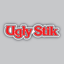 Ugly Stik Vinyl Sticker/Decal -Fishing -Rod -Casting Reel -Lures -Tackle -Line