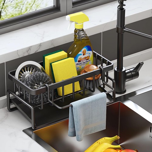 Kitchen sink caddy rack - kitchen,