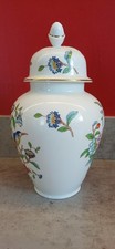 Aynsley Pembroke pot with lid. Reproduction, Eighteenth century Aynsley design.