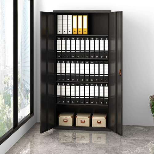Metal storage cabinet lockable - cabinet,