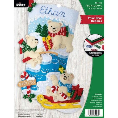 Bucilla felt christmas - 18",