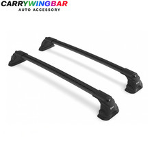 Roof Rack Cross Bars for BMW 5 Series G30 Sedan 2017-2024 | Fixed Point | Black