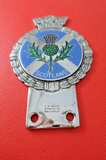c1960. J R GAUNT Scotland Car Badge, Good Condition (23X)