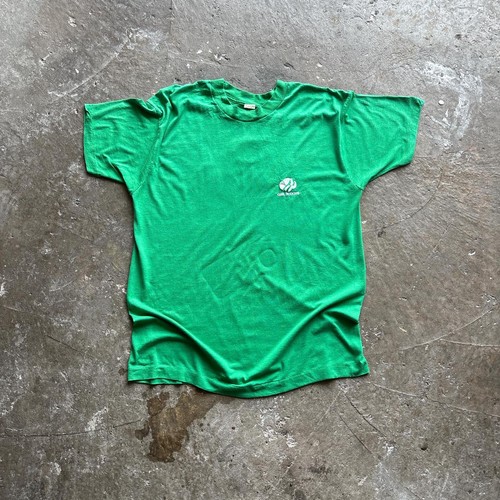 Vintage green single stitch - single,