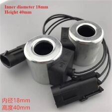 Solenoid Valve Coil Inner Diameter 18mm Height 40mm Excavator Parts 