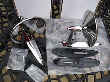 Pair Classic Car Longbase Door Wing Mirrors WINGARD RETRO FORD Cortina GT PAIR £