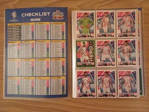 Euro 2024 match attax full - 2024,