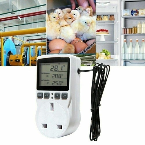 Plug digital temperature - plug-in,