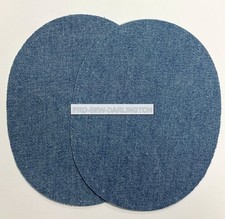 2 x JEANS DENIM REPAIR PATCHES