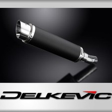 HONDA CB1000R NEO 2018-19 350mm CARBON ROUND BSAU SILENCER EXHAUST KIT 