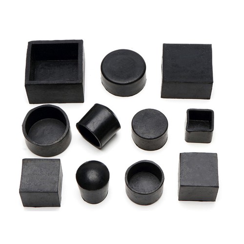 Rubber chair ferrules - rubber,