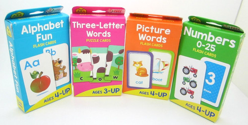 School zone flash cards pack - cards,