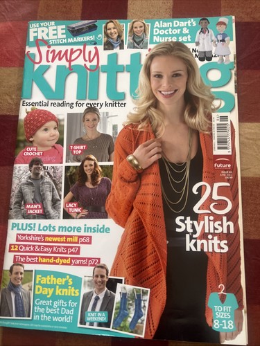 Simply knitting issue june - knitting,