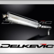 HONDA CB600F HORNET 1998-2002 450mm OVAL STAINLESS BSAU SILENCER EXHAUST KIT