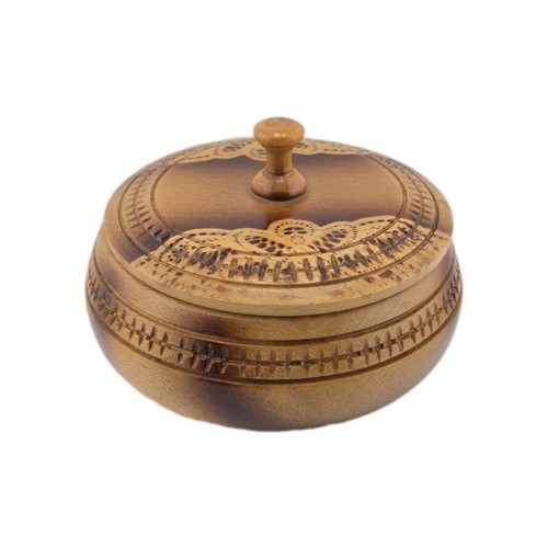 Vintage wooden trinket box - vintage,