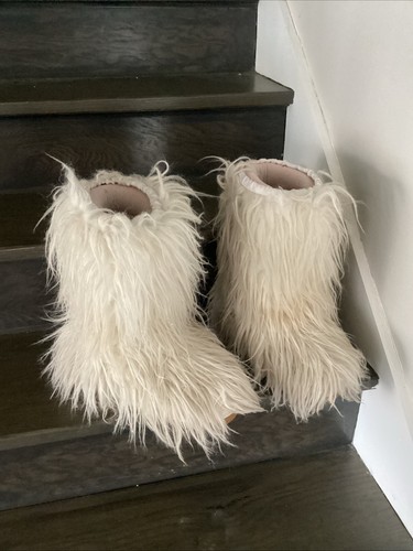 Vtg fur yeti boots - yeti,