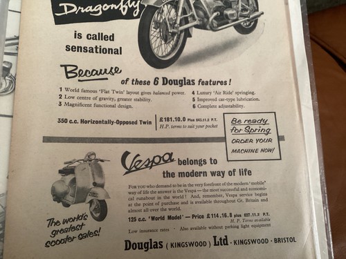 Vespa douglas dragonfly period - douglas,