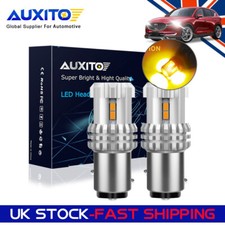 AUXITO 2x 1157 Amber Yellow